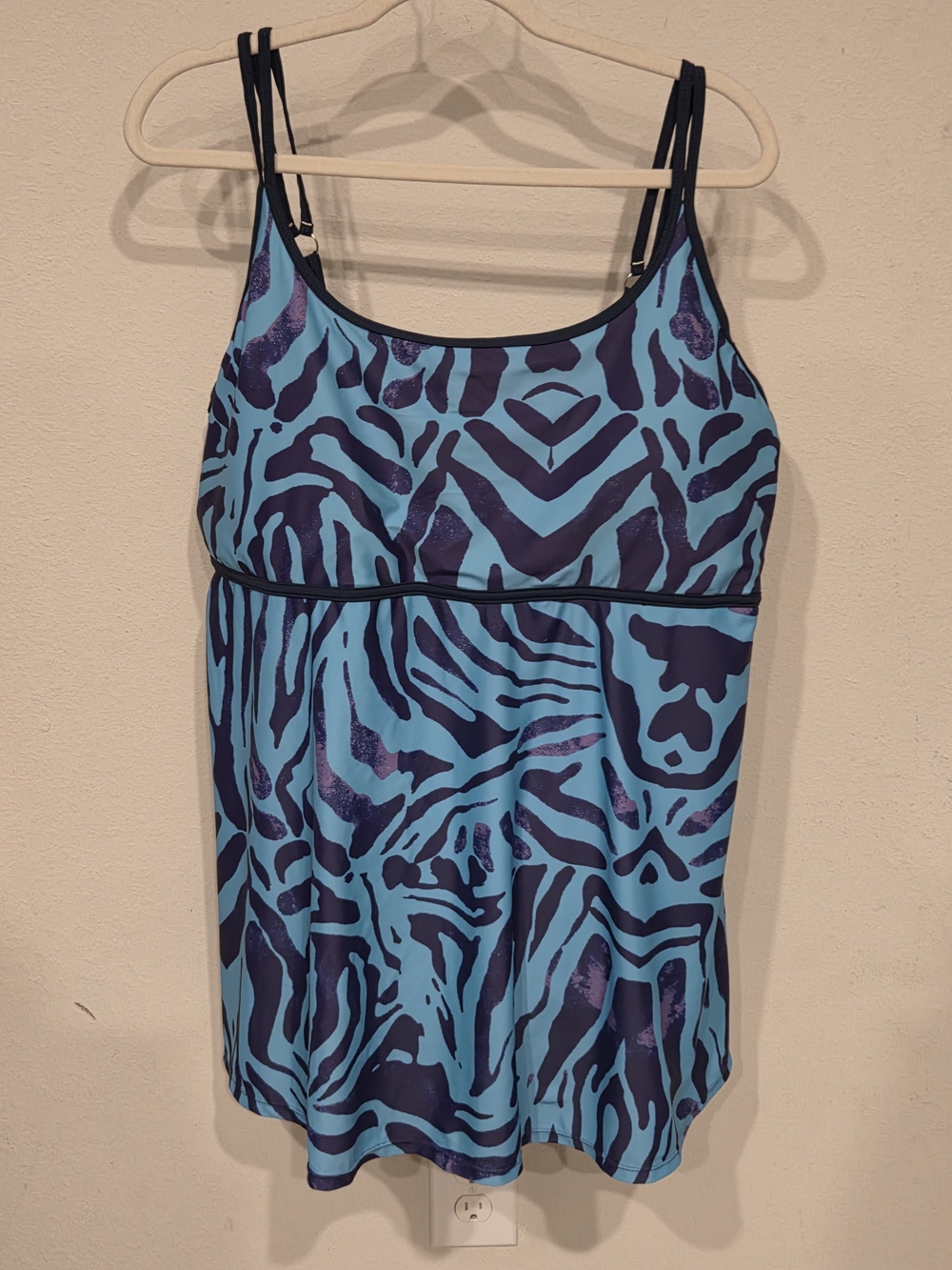 Blue and Navy Animal-Print